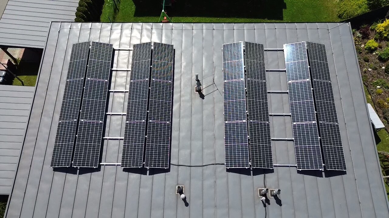 Fotovoltaická instalace pro bytový dům v Třinci